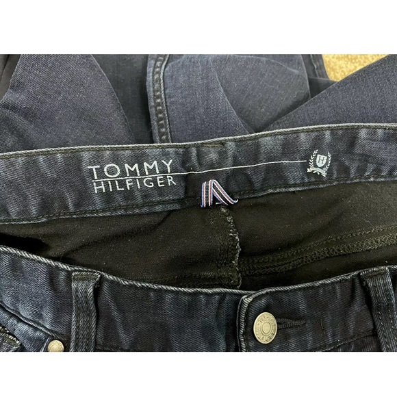 Tommy HIlfiger curve bootcut denim indigo jeans👖 - Picture 7 of 8